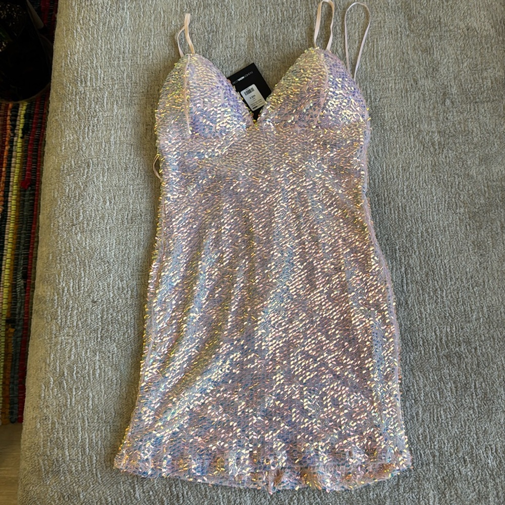 Fashion Nova Sequin Mini Dress